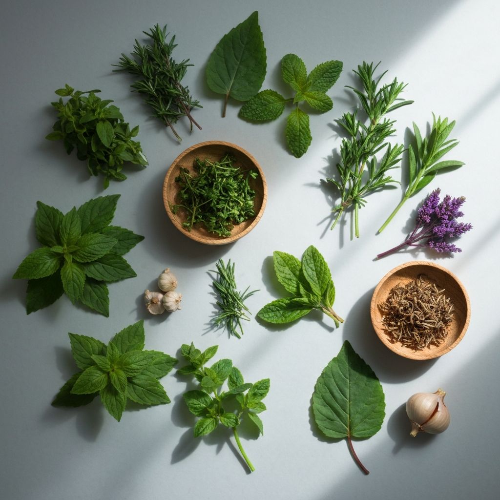 Various botanical ingredients